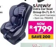 Game Safeway Indra Car Seat Group 0+/1, 0-1-Each offer