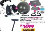 Game Trojan Twist & Shape Plus Free Core Yoga Mat Plus USN Diet Protein 900g Assorted offer