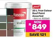 Game Plascon 20L True Colour Roof Paint Assorted-Each offer