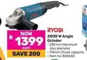 Game Ryobi 2000W Angle Grinder offer