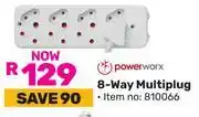 Game Powerworx 8 Way Multiplug offer