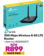 Game TP-Link 300 Mbps Wireless N 4G LTE Router offer