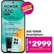 Game Honor X6C 128GB Smartphone-Each offer