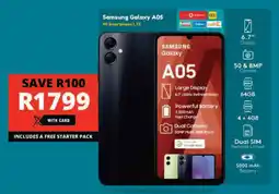Checkers Samsung Galaxy A05 offer