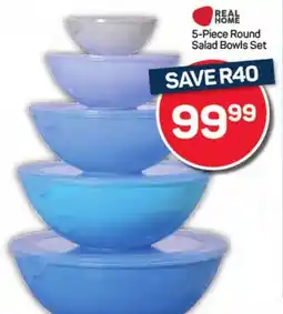 Pick n Pay Hypermarket REAL HOME Round Salad Bowls Set offer