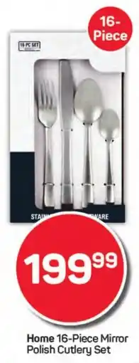 Pick n Pay Hypermarket Home Mirror Polish Cutlery Set offer