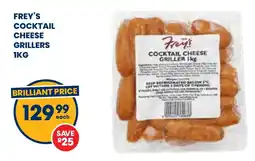 Econo Foods Frey's cocktail cheese griller offer