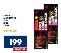 Econo Foods Eskort marinated loin ribs offer