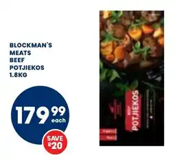 Econo Foods Blockman's meats beef potjiekos offer