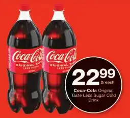 Checkers Coca-Cola Original Taste Less Sugar Cold Drink offer