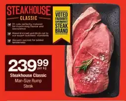 Checkers Steakhouse Classic Man-Size Rump Steak offer