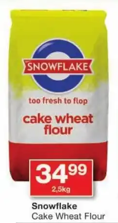 Checkers Snowflake Cake Wheat Flour offer