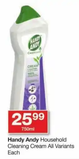 Checkers Handy Andy Household Cleaning Cream All Variants Each offer