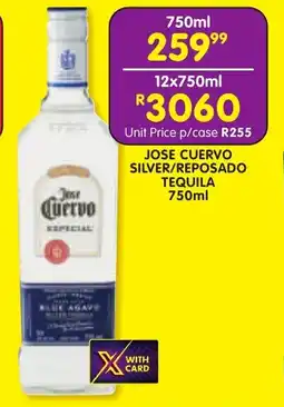 Shoprite Liquor Jose cuervo silver/ reposado tequila offer