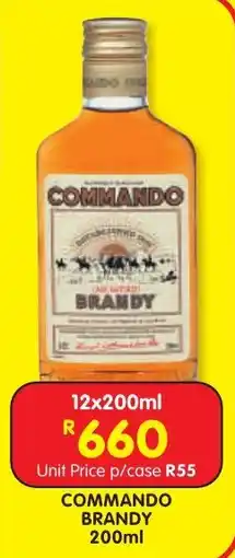Shoprite Liquor Commando brandy offer