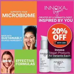 MediRite Innoxa Vegan Products All Variants Each offer