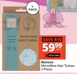 MediRite Nonova Microfibre Hair Turban offer