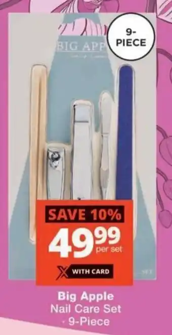 MediRite Big Apple Nail Care Set offer
