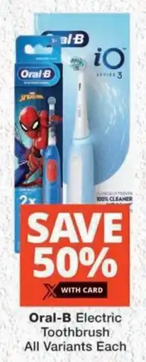 MediRite Oral-B Electric Toothbrush All Variants Each offer