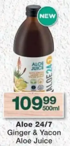 MediRite Aloe 24/7 Ginger & Yacon Aloe Juice offer