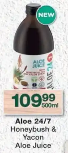 MediRite Aloe 24/7 Honeybush & Yacon Aloe Juice offer