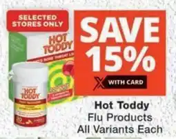 MediRite Hot Toddy Flu Products All Variants Each offer