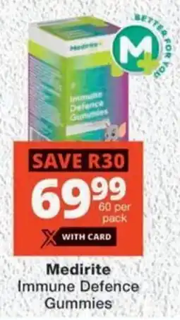 MediRite Medirite Immune Defence Gummies offer