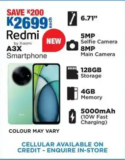 OK Furniture Redmi by Xiaomi A3X Smartphone offer