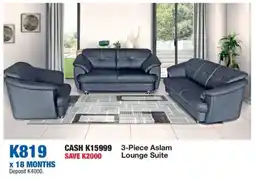 OK Furniture Aslam Lounge Suite offer