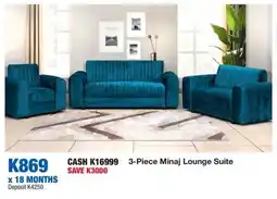 OK Furniture Minaj Lounge Suite offer