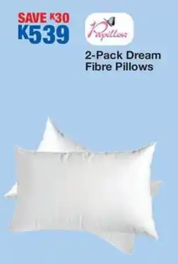 OK Furniture Papillow Dream Fibre Pillows offer
