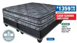 OK Furniture Restonic Chiro-Zone Pillow-Top Base Set offer