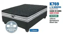 OK Furniture Restonic Symphony Base Set offer