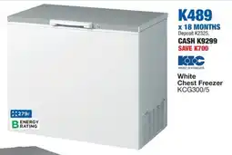 OK Furniture KIC White Chest Freezer offer