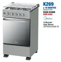 OK Furniture Midea 4-Burner Gas Stove offer