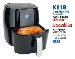 OK Furniture Decakila Air Fryer offer