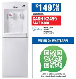 OK Furniture Midea Hot & Cold Water Dispenser offer