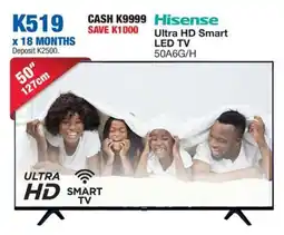 OK Furniture Hisense Ultra HD Smart LED TV offer