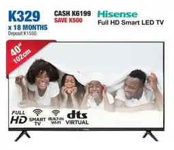 OK Furniture Hisense Full HD Smart LED TV offer