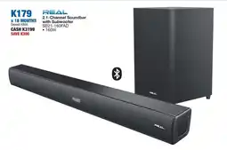 OK Furniture REAL 2.1-Channel Soundbar with Subwoofer offer