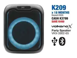 OK Furniture Volkano Party Speaker offer