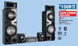 OK Furniture LG AV Receiver with Speakers offer