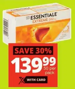 Checkers Essentiale Extreme 300mg Liver Care Capsules offer
