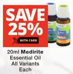 Checkers Medirite Essential Oil All Variants Each offer