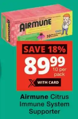 Checkers Airmune Citrus Immune System Supporter offer