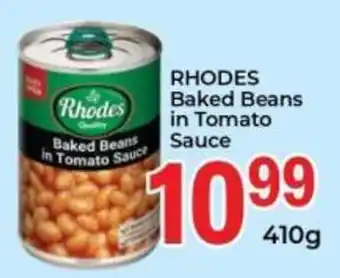 Elite Power Trade Cash & Carry RHODES Baked Beans in Tomato Sauce offer