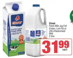 Spar Clover Fresh Milk offer