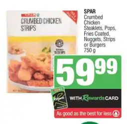 Spar SPAR Crumbed Chicken offer