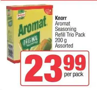 Spar Knorr Aromat Seasoning Refill Trio Pack offer