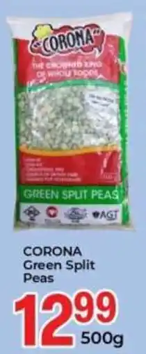 Elite Power Trade Cash & Carry CORONA Green Split Peas offer
